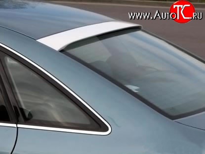 2 549 р. Козырёк на заднее лобовое стекло Sport Audi A6 C5 дорестайлинг, седан (1997-2001) (Неокрашенный)  с доставкой в г. Калуга