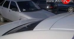 1 589 р. Козырёк на заднее лобовое стекло Style Audi A6 C5 дорестайлинг, седан (1997-2001) (Неокрашенный)  с доставкой в г. Калуга. Увеличить фотографию 2