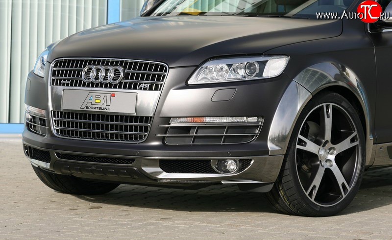 15 799 р. Накладка переднего бампера ABT Audi Q7 4L дорестайлинг (2005-2009)  с доставкой в г. Калуга