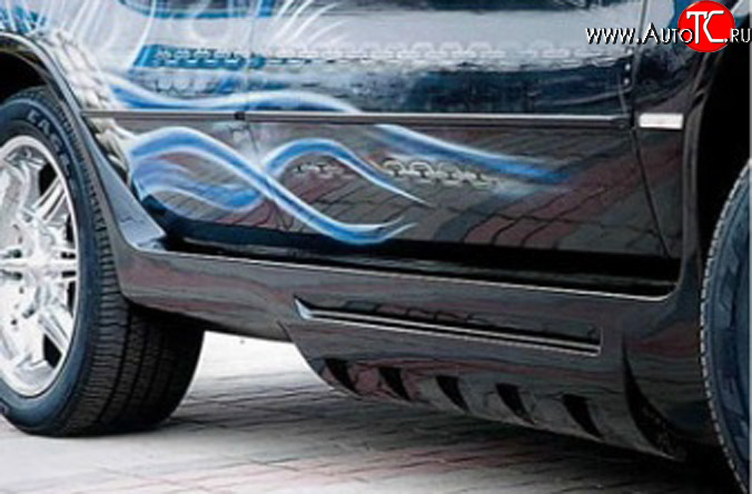 13 949 р. Пороги накладки с арками Тарантул BMW X5 E53 дорестайлинг (1999-2003) (Неокрашенные)  с доставкой в г. Калуга