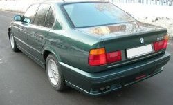 5 349 р. Задний бампер Concept BMW 5 серия E34 седан дорестайлинг (1988-1994) (Неокрашенный)  с доставкой в г. Калуга. Увеличить фотографию 1