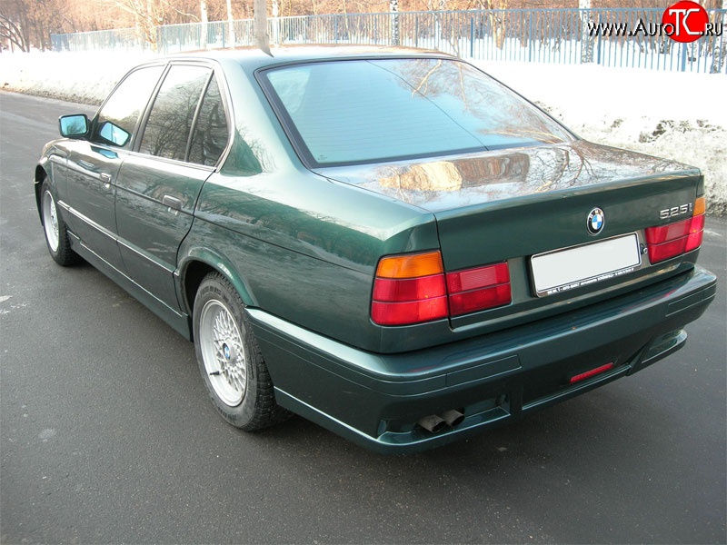 5 349 р. Задний бампер Concept BMW 5 серия E34 седан дорестайлинг (1988-1994) (Неокрашенный)  с доставкой в г. Калуга