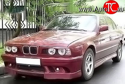5 749 р. Пороги накладки HAMANN Competition  BMW 5 серия  E34 (1988-1994) (Неокрашенные)  с доставкой в г. Калуга