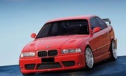 3 999 р. Передний бампер Lumma style BMW 3 серия E36 седан (1990-2000) (Неокрашенный)  с доставкой в г. Калуга. Увеличить фотографию 2