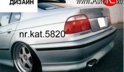 4 399 р. Накладка заднего бампера Driver BMW 5 серия E39 седан рестайлинг (2000-2003)  с доставкой в г. Калуга. Увеличить фотографию 2