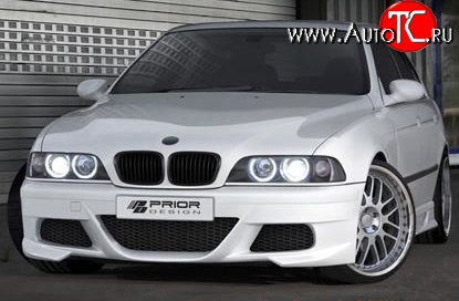 9 799 р. Передний бампер PRIOR Design BMW 5 серия E39 седан дорестайлинг (1995-2000) (Без сетки, Неокрашенный)  с доставкой в г. Калуга