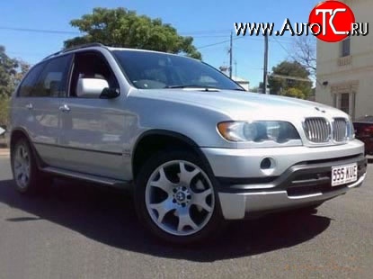 4 399 р. Накладка переднего бампера Sport (дорестайл) BMW X5 E53 дорестайлинг (1999-2003)  с доставкой в г. Калуга