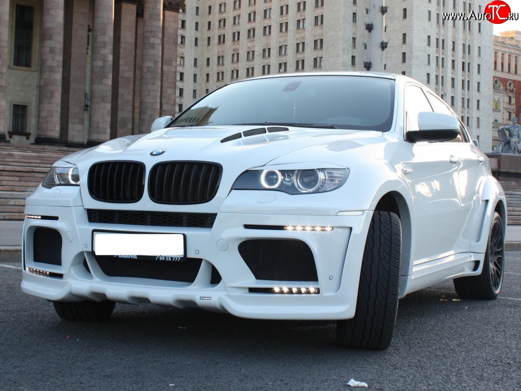 1 449 р. Реснички Hamann Tycoon Evo M  BMW X6  E71 (2008-2014) дорестайлинг, рестайлинг  с доставкой в г. Калуга