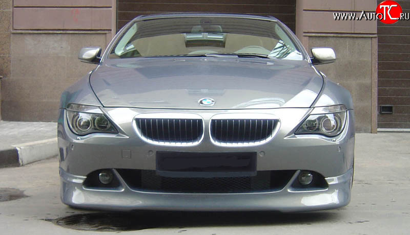 11 099 р. Накладка на передний бампер  BMW 6 серия  E63 (2003-2007) (Неокрашенная)  с доставкой в г. Калуга