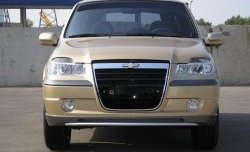 4 799 р. Передний бампер Атака Chevrolet Niva 2123 дорестайлинг (2002-2008) (Неокрашенный)  с доставкой в г. Калуга. Увеличить фотографию 1