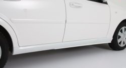 3 399 р. Пороги накладки Sport на Chevrolet Lacetti хэтчбек (2002-2013) (Неокрашенные)  с доставкой в г. Калуга. Увеличить фотографию 1