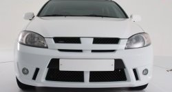 5 599 р. Передний бампер Style Chevrolet Lacetti хэтчбек (2002-2013) (Неокрашенный)  с доставкой в г. Калуга. Увеличить фотографию 1