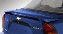 2 299 р. Спойлер Style Chevrolet Lanos T100 седан (2002-2017) (Неокрашенный)  с доставкой в г. Калуга. Увеличить фотографию 1