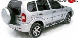 4 249 р. Комплект молдингов на передние и задние двери в сборе Апал Chevrolet Niva 2123 дорестайлинг (2002-2008) (Неокрашенные)  с доставкой в г. Калуга. Увеличить фотографию 1