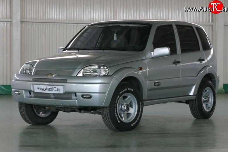 3 199 р. Арки Апал  Chevrolet Niva  2123 (2002-2008), Лада 2123 (Нива Шевроле) (2002-2008) (Неокрашенные)  с доставкой в г. Калуга