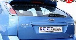 3 249 р. Спойлер ICC Ford Focus 2 хэтчбэк 3 дв. рестайлинг (2007-2011)  с доставкой в г. Калуга. Увеличить фотографию 2