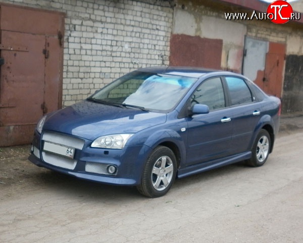 14 999 р. Передний бампер M-VRS Ford Focus 2 универсал дорестайлинг (2004-2008) (Неокрашенный)  с доставкой в г. Калуга