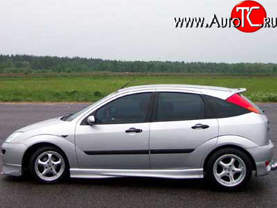 3 699 р. Пороги накладки Sport V1 Ford Focus 1 хэтчбэк 5 дв. дорестайлинг (1998-2002)  с доставкой в г. Калуга