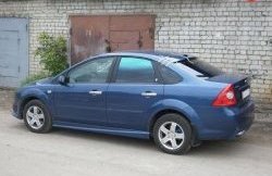 8 349 р. Пороги накладки M-VRS Ford Focus 2 седан рестайлинг (2007-2011) (Неокрашенные)  с доставкой в г. Калуга. Увеличить фотографию 2