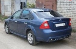 8 349 р. Пороги накладки M-VRS Ford Focus 2 седан рестайлинг (2007-2011) (Неокрашенные)  с доставкой в г. Калуга. Увеличить фотографию 3