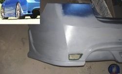 8 299 р. Задний бампер Bomex Style Honda Civic 8 FD дорестайлинг, седан (2005-2008) (Неокрашенный)  с доставкой в г. Калуга. Увеличить фотографию 3
