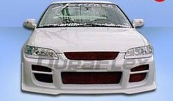 7 049 р. Передний бампер Duraflex для американской версии автомобиля Honda Accord 6 седан CF дорестайлинг (1997-2000)  с доставкой в г. Калуга. Увеличить фотографию 2