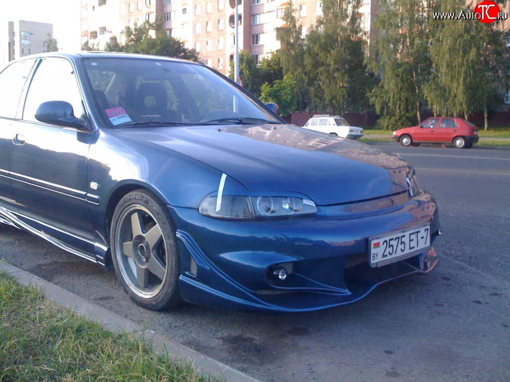 7 299 р. Передний бампер VeilSide Honda Civic EG седан (1992-1995)  с доставкой в г. Калуга