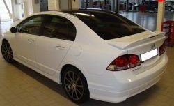 3 699 р. Спойлер Sport Honda Civic FD седан дорестайлинг (2005-2008) (Неокрашенный)  с доставкой в г. Калуга. Увеличить фотографию 2