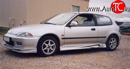 2 399 р. Пороги накладки Honda Civic 5 EG седан (1992-1995)  с доставкой в г. Калуга