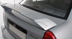 2 649 р. Спойлер Классик Hyundai Accent седан ТагАЗ (2001-2012) (Неокрашенный)  с доставкой в г. Калуга. Увеличить фотографию 1