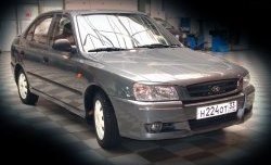 459 р. Реснички E-Sport  Hyundai Accent  седан ТагАЗ (2001-2012) (Неокрашенные)  с доставкой в г. Калуга. Увеличить фотографию 1