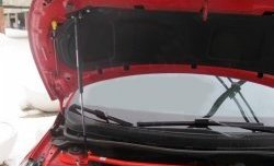 2 689 р. Упор капота Sport Hyundai Solaris 1 седан RBr рестайлинг (2014-2017) (без кронштейна. установка на растяжку стоек Sport)  с доставкой в г. Калуга. Увеличить фотографию 2