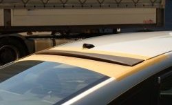2 799 р. Козырёк на заднее лобовое стекло Sport Hyundai Solaris 1 седан RBr дорестайлинг (2010-2014) (Неокрашенный)  с доставкой в г. Калуга. Увеличить фотографию 1