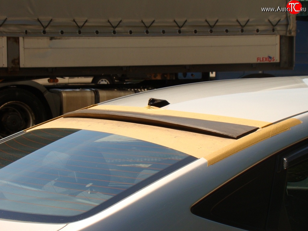 2 799 р. Козырёк на заднее лобовое стекло Sport  Hyundai Solaris  1 седан (2010-2017) (Неокрашенный)  с доставкой в г. Калуга