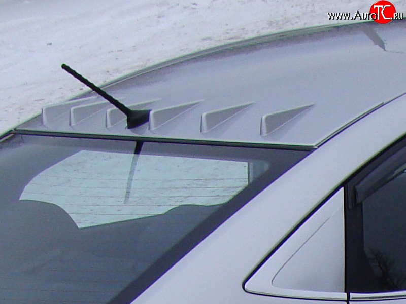 1 799 р. Плавники на крышу Sport Hyundai Solaris 1 седан RBr дорестайлинг (2010-2014) (Неокрашенный)  с доставкой в г. Калуга