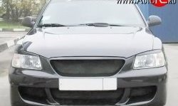 4 699 р. Передний бампер ATH-classic Hyundai Accent седан ТагАЗ (2001-2012) (Неокрашенный)  с доставкой в г. Калуга. Увеличить фотографию 3