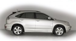 3 099 р. Пороги накладки Style Lexus RX 350 XU30 дорестайлинг (2003-2006) (Неокрашенные)  с доставкой в г. Калуга. Увеличить фотографию 1