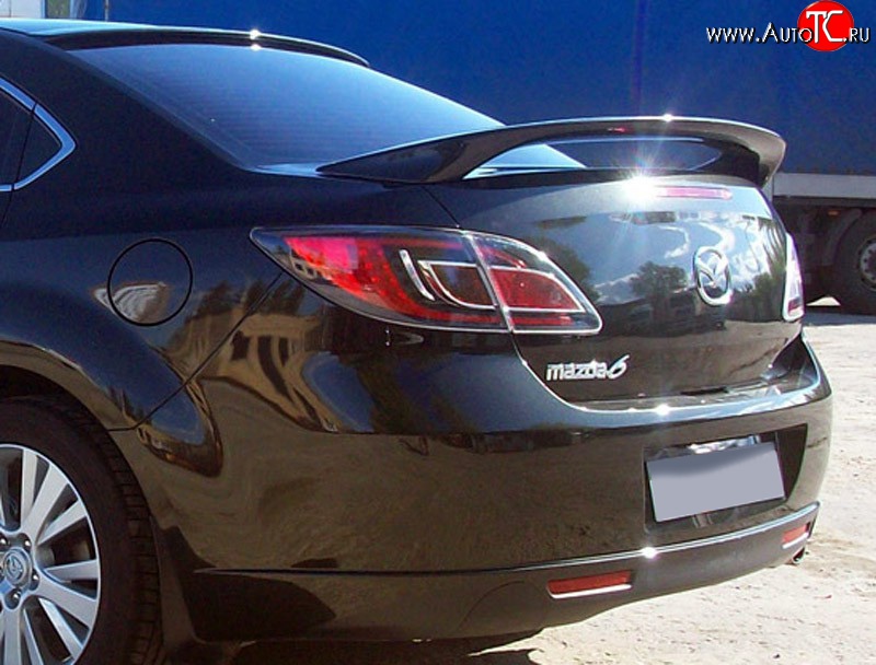 5 899 р. Спойлер EX-Style V2  Mazda 6  GH (2007-2010) (Неокрашенный)  с доставкой в г. Калуга