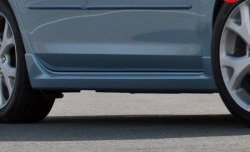 4 549 р. Пороги накладки Сток 2л  Mazda 3/Axela  BK (2003-2009) (Неокрашенные)  с доставкой в г. Калуга. Увеличить фотографию 11