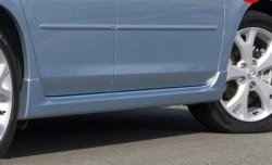 4 549 р. Пороги накладки Сток 2л  Mazda 3/Axela  BK (2003-2009) (Неокрашенные)  с доставкой в г. Калуга. Увеличить фотографию 12