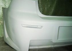 5 349 р. Задний бампер Mazda Speed  Mazda 3/Axela  BK (2003-2009) (Неокрашенный)  с доставкой в г. Калуга. Увеличить фотографию 4