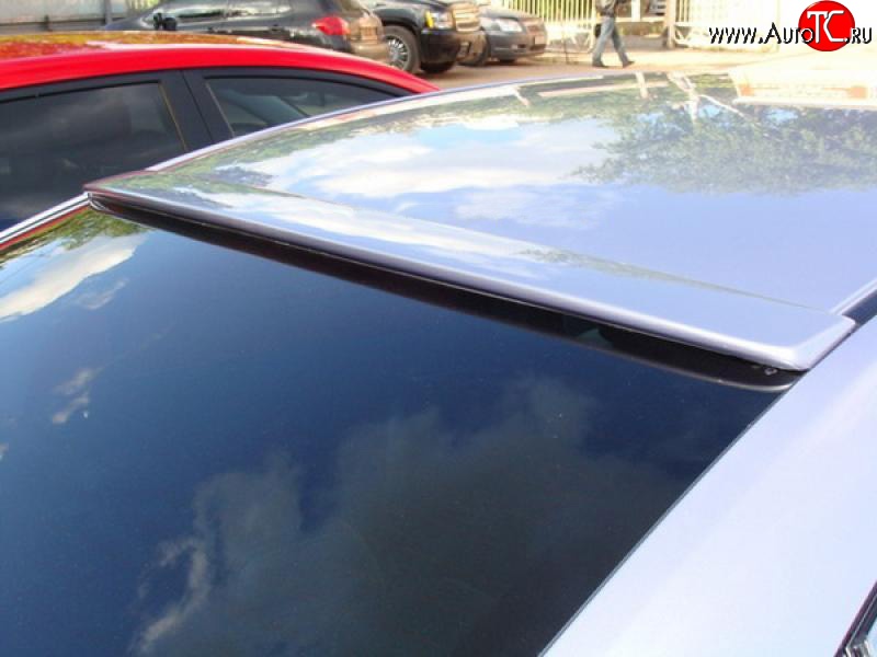 3 499 р. Узкий козырёк на заднее лобовое стекло EX-Style Mazda 6 GH дорестайлинг седан (2007-2010) (Неокрашенный)  с доставкой в г. Калуга