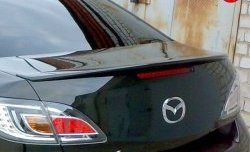 3 899 р. Спойлер EX-Style V1  Mazda 6  GH (2007-2010) (Неокрашенный)  с доставкой в г. Калуга. Увеличить фотографию 3