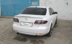 4 899 р. Спойлер GTI со стоп-сигналом  Mazda 6  GG (2002-2005) (Неокрашенный)  с доставкой в г. Калуга. Увеличить фотографию 4