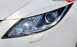 999 р. Реснички EX-Style Mazda 6 GH рестайлинг седан (2010-2012) (Неокрашенные)  с доставкой в г. Калуга. Увеличить фотографию 5