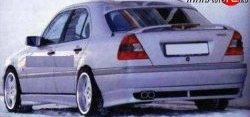 4 049 р. Накладка заднего бампера Rieger  Mercedes-Benz C-Class  W202 (1993-2001) дорестайлинг седан, рестайлинг седан  с доставкой в г. Калуга. Увеличить фотографию 6