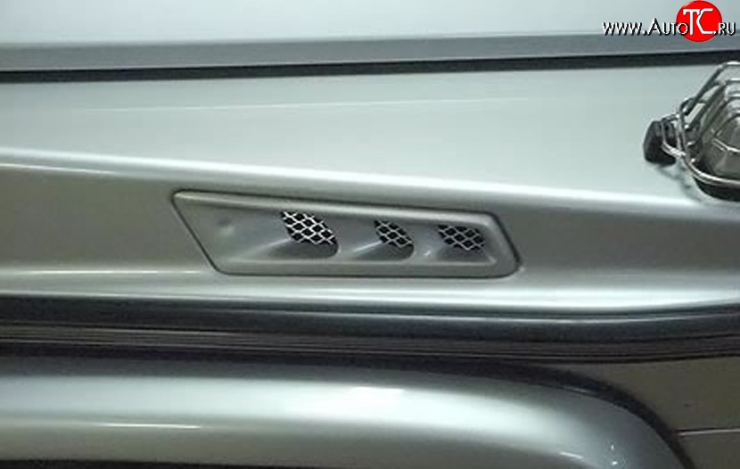 5 099 р. Комплект накладок BRABUS на передние крылья Volkswagen Polo Mk6 лифтбек (2020-2022)  с доставкой в г. Калуга