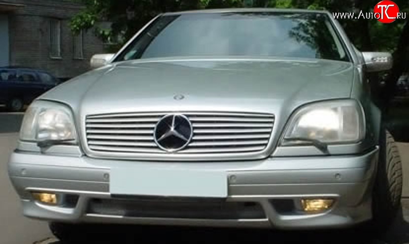 14 949 р. Передний бампер AMG Mercedes-Benz S class W140 Купе (1991-1998) (Неокрашенный)  с доставкой в г. Калуга