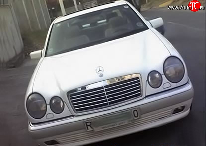 6 549 р. Накладка переднего бампера LORINZER Style Mercedes-Benz E-Class W210 дорестайлинг седан (1996-1999) (Неокрашенная)  с доставкой в г. Калуга