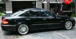 2 699 р. Козырёк AMG на заднее лобовое стекло автомобиля  Mercedes-Benz E-Class  W211 (2002-2009) (Неокрашенный)  с доставкой в г. Калуга. Увеличить фотографию 3